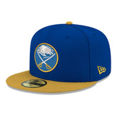 Buffalo Sabres New Era Core Logo Two-Tone 59FIFTY Fitted Hat - Royal Hats