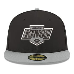 Los Angeles Kings New Era Core Logo Two-Tone 59FIFTY Fitted Hat - Black Hats