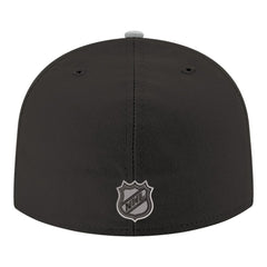 Los Angeles Kings New Era Core Logo Two-Tone 59FIFTY Fitted Hat - Black Hats