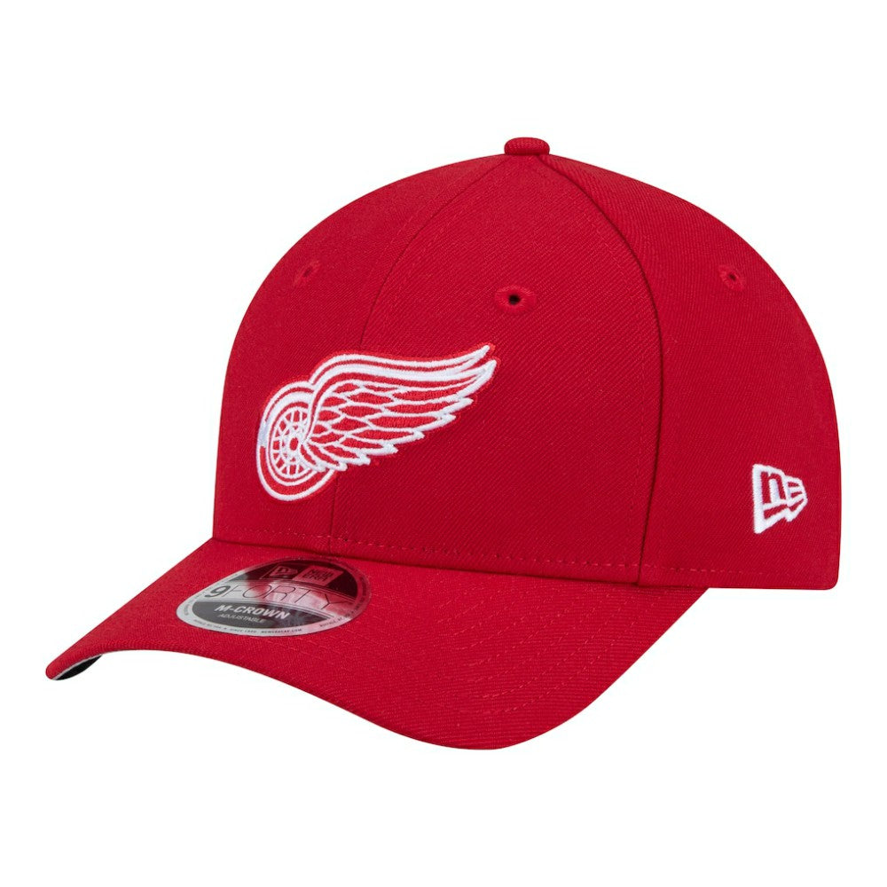 Detroit Red Wings New Era COOLERA 9FORTY M-Crown Adjustable Hat - Red Hats