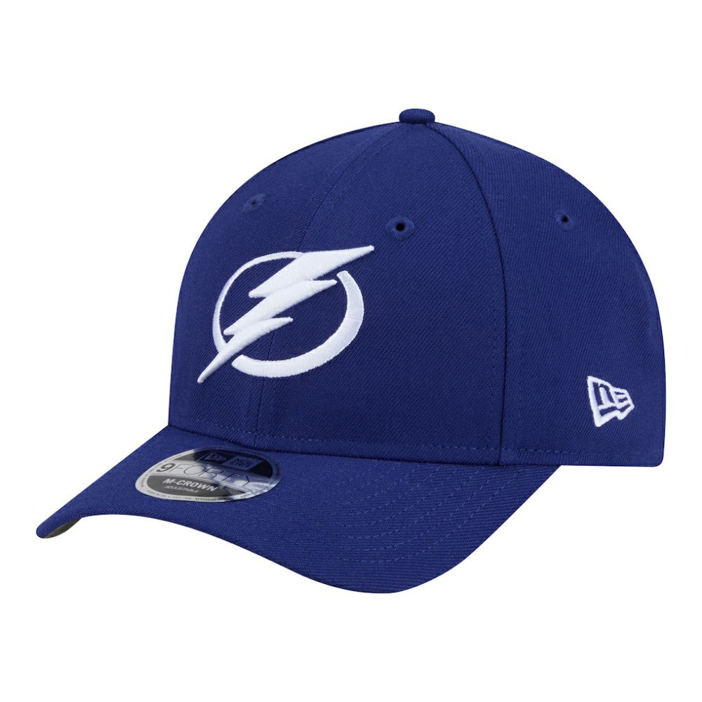 Tampa Bay Lightning New Era 9FORTY M-Crown Adjustable Hat - Blue Hats