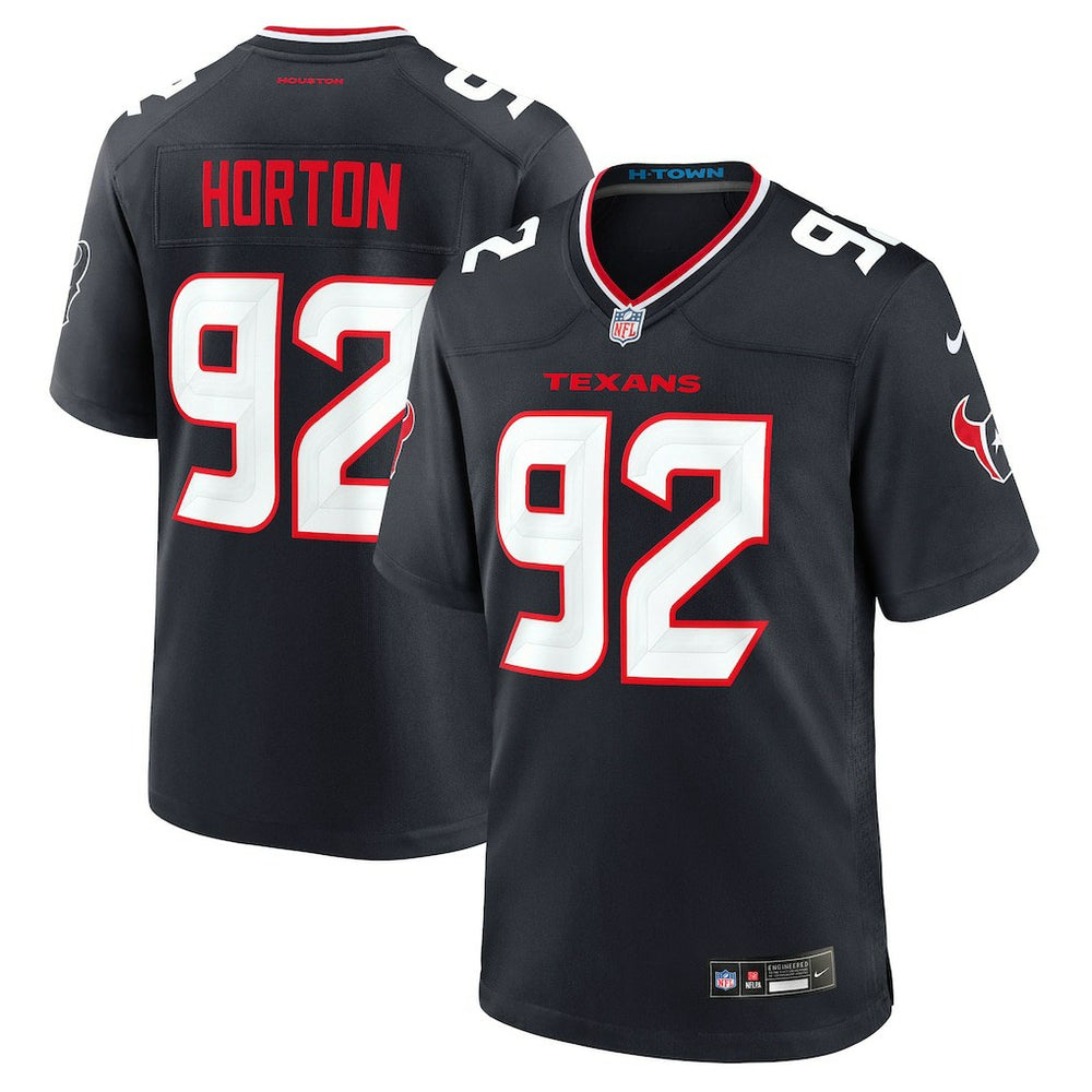 Dylan Horton Houston Texans Team Game Jersey - Navy for sale