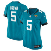 Dyami Brown Jacksonville Jaguars Women's Team Game Jersey - Teal online