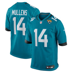 Nick Mullens Jacksonville Jaguars Team Game Jersey - Teal outlet