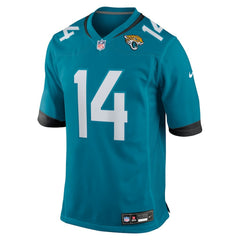 Nick Mullens Jacksonville Jaguars Team Game Jersey - Teal outlet