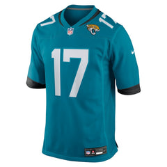 Tim Patrick Jacksonville Jaguars Team Game Jersey - Teal online