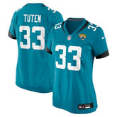 Bhayshul Tuten Jacksonville Jaguars Women's Team Game Jersey - Teal online