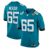 Patrick Mekari Jacksonville Jaguars Team Game Jersey - Teal sale