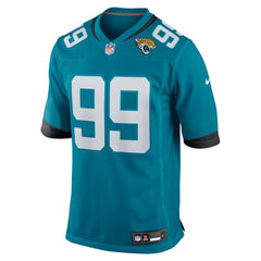 Austin Johnson Jacksonville Jaguars Team Game Jersey - Teal sale