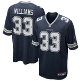 Javonte Williams Dallas Cowboys Team Game Jersey - Navy outlet