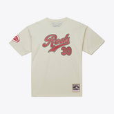 Ken Griffey Jr. Cincinnati Reds Cooperstown Collection Throwback Name & Number T-Shirt Cream
