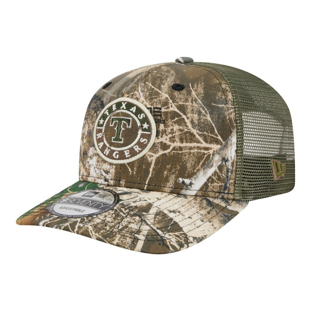 Texas Rangers Realtree 9SEVENTY Adjustable Hat Camo