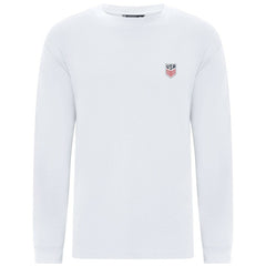 USMNT Levelwear Luxe Signature Long Sleeve T-Shirt for sale - White