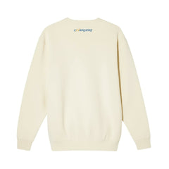Los Angeles Chargers The Wild Collective Unisex Charger Power Fleece Sweatshirt - Cream on sale