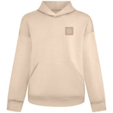 Boston Bruins Levelwear Unisex Tri-Blend Luxe Signature Hoodie - Khaki Hoodies