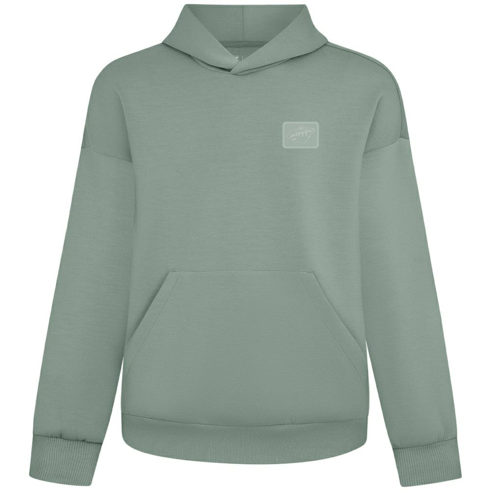 Minnesota Wild Levelwear Unisex Tri-Blend Luxe Signature Hoodie - Green Hoodies