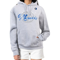 Dallas Mavericks G-III 4Her by Carl Banks Women's Shadow Logo Tri-Blend Fleece Hoodie sale - Gray sale