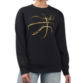 Phoenix Suns G-III 4Her by Carl Banks Women's Metallic Print Basketball Sketch Fleece Sweatshirt - Black outlet