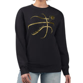 Indiana Pacers G-III 4Her by Carl Banks Women's Metallic Print Basketball Sketch Fleece Sweatshirt - Black online