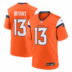 Pat Bryant Denver Broncos Team Game Jersey - Orange on sale