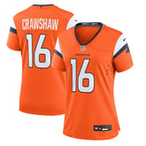 Jeremy Crawshaw Denver Broncos Women's Team Game Jersey - Orange for sale