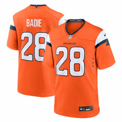 Tyler Badie Denver Broncos Team Game Jersey - Orange online