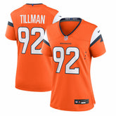 Dondrea Tillman Denver Broncos Women's Team Game Jersey - Orange for sale