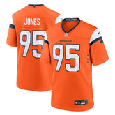 Sai'vion Jones Denver Broncos Team Game Jersey - Orange on sale