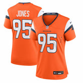 Sai'vion Jones Denver Broncos Women's Team Game Jersey - Orange on sale