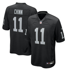 Jeremy Chinn Las Vegas Raiders Team Game Jersey - Black for sale