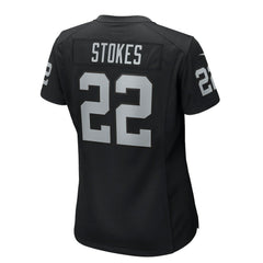 Eric Stokes Las Vegas Raiders Women's Team Game Jersey - Black outlet