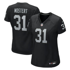 Raheem Mostert Las Vegas Raiders Women's Team Game Jersey - Black online