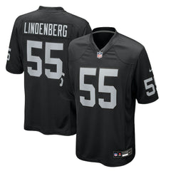 Cody Lindenberg Las Vegas Raiders Team Game Jersey - Black discount
