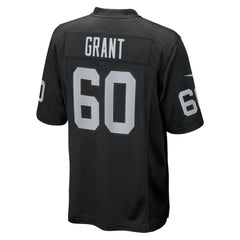 Charles Grant Las Vegas Raiders Team Game Jersey - Black for sale