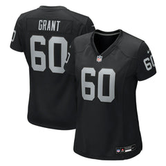Charles Grant Las Vegas Raiders Women's Team Game Jersey - Black online