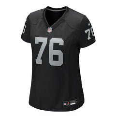 Caleb Rogers Las Vegas Raiders Women's Team Game Jersey - Black sale