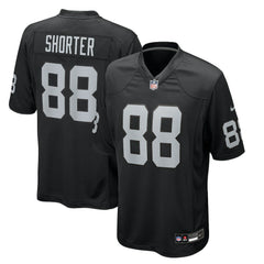 Justin Shorter Las Vegas Raiders Team Game Jersey - Black sale
