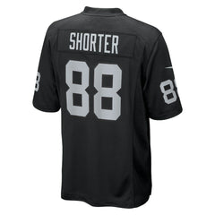 Justin Shorter Las Vegas Raiders Team Game Jersey - Black sale
