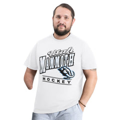 Utah Mammoth G-III Sports by Carl Banks Adaptive Headliner T-Shirt - White T-shirts