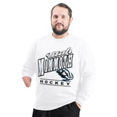 Utah Mammoth G-III Sports by Carl Banks Adaptive Headliner Fleece Sweatshirt - White Sweatshirts