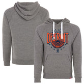 Detroit Tigers Sportiqe Unisex Hello Detroit Olsen Tri-Blend Fleece Hoodie Heather Gray