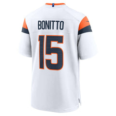 Nik Bonitto Denver Broncos Game Jersey - White sale