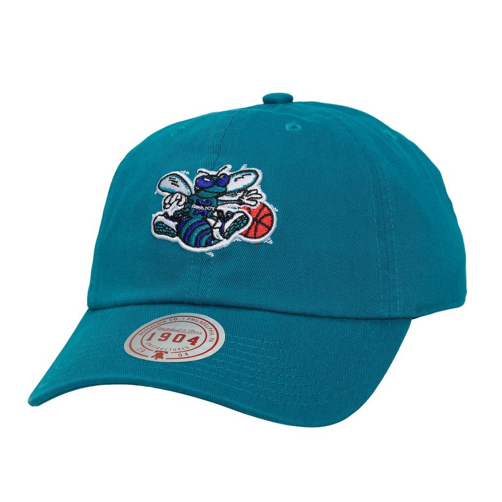 Charlotte Hornets Hardwood Classics 1904 Adjustable Hat - Teal for sale