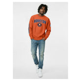 Houston Astros Champion Reverse Weave Chenille Sweatshirt Orange