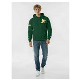 Athletics Champion Reverse Weave Chenille Hoodie Green