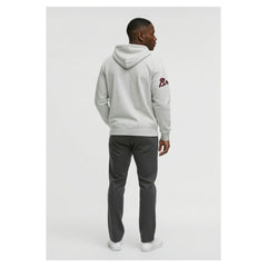 Atlanta Braves Champion Reverse Weave Chenille Full-Zip Hoodie Gray