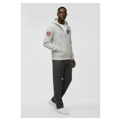 Detroit Tigers Champion Reverse Weave Chenille Full-Zip Hoodie Gray