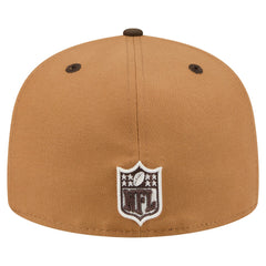 Denver Broncos New Era Two-Tone Walnut 59FIFTY Fitted Hat - Light Brown/Dark Brown outlet