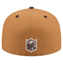 Indianapolis Colts New Era Two-Tone Walnut 59FIFTY Fitted Hat - Light Brown/Dark Brown for sale