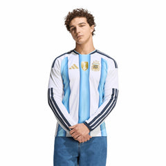 Argentina National Team FIFA x World Cup 2026 Home Replica Long Sleeve Jersey - White for sale